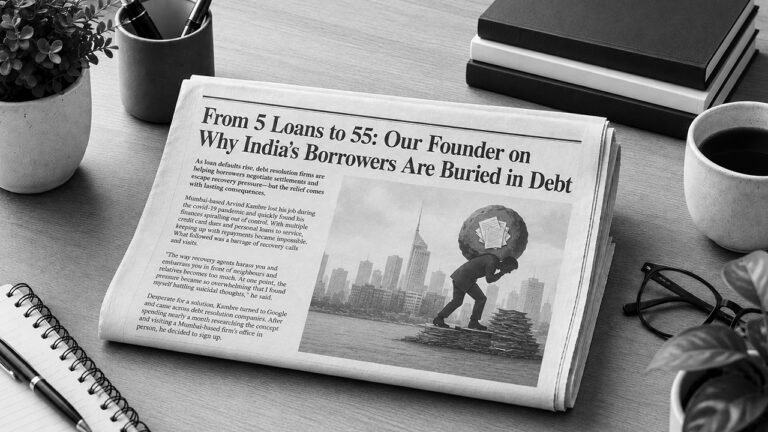 From 5 Loans to 55: Our Founder on Why India’s Borrowers Are Buried in Debt
